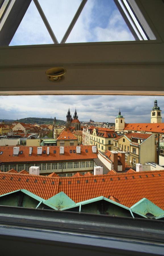 Grand Hotel Bohemia Praag Buitenkant foto View from the top of the tower