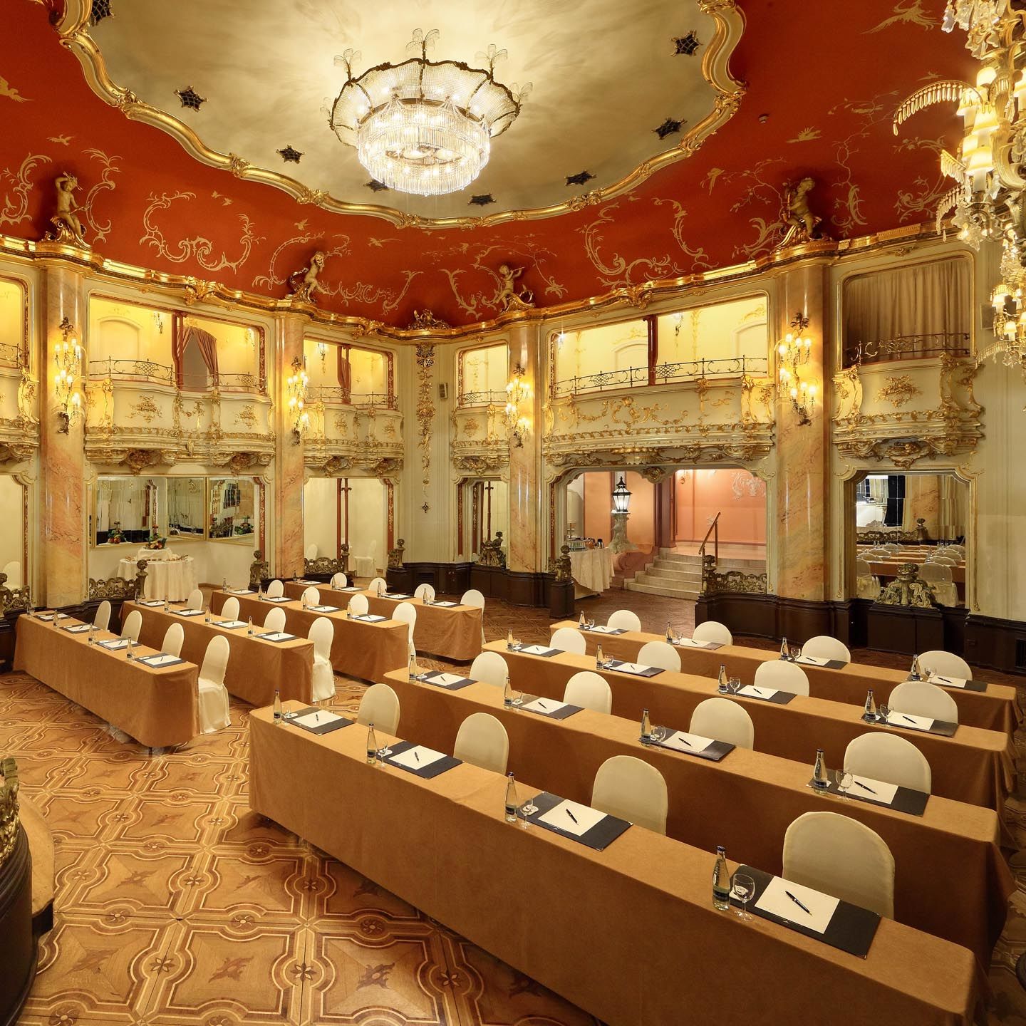 Grand Hotel Bohemia Praag Buitenkant foto The interior of the Vienna Stock Exchange