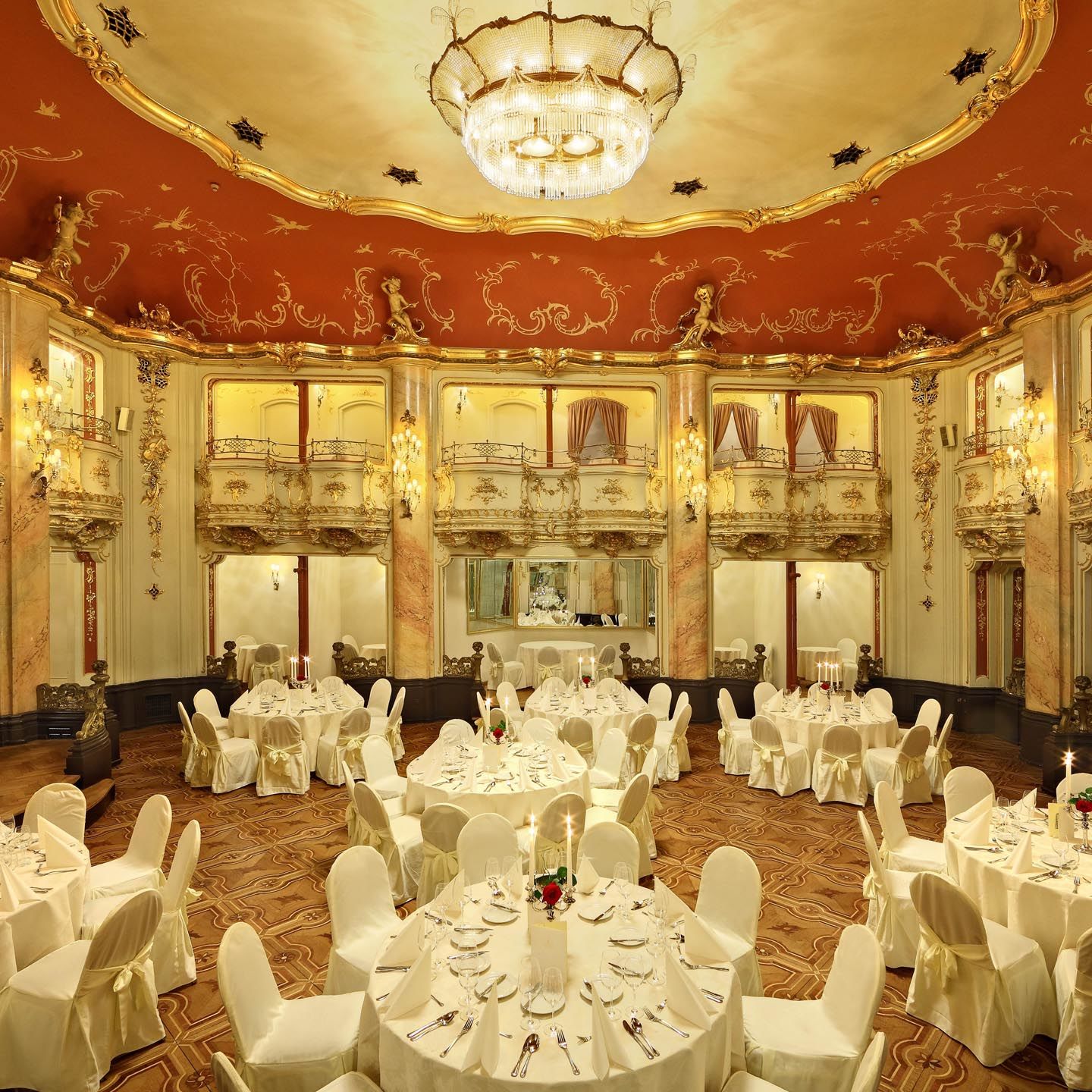 Grand Hotel Bohemia Praag Buitenkant foto The ballroom